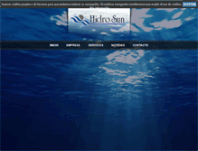 Tablet Screenshot of hidrosun.com